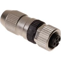 Harting 21031112405 Sensor/actuator connector, niet geassembleerd M12 Aantal polen (sensoren): 4 Bus, recht 1 stuk(s) Piece