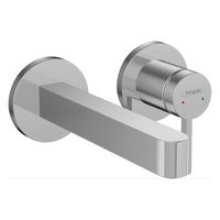 Hansgrohe Wastafelmengkraan Inbouw Finoris 2-gats 228 mm Voorsprong Met Afvoerplug Chroom