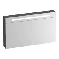 Brauer Promise Spiegelkast - 120 cm - met Verlichting - 2 Spiegeldeuren - Timber Grey