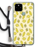 Herfst: Pixel 5 Transparant Hoesje met koord