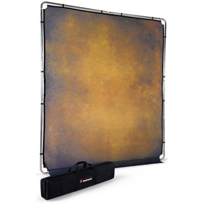 Manfrotto EzyFrame vintage achtergrond 2x2,3m tabak