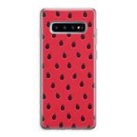 Watermelon: Samsung Galaxy S10 Plus Transparant Hoesje