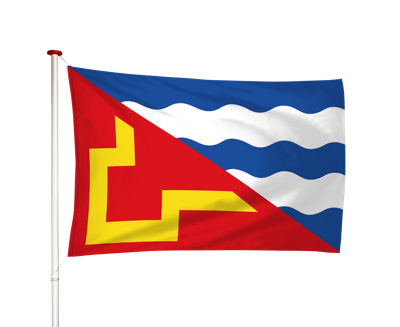 Vlag Oostmahorn - De Skans Oostmahorn (fr)