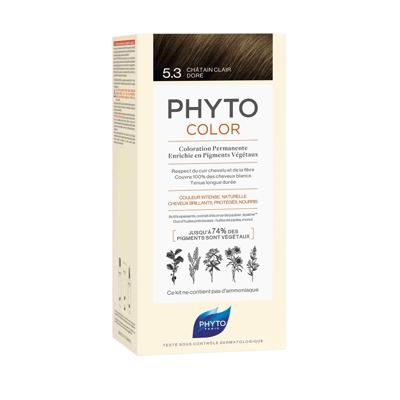 Phytocolor Permanent Color 5.3 Châtain Clair Doré