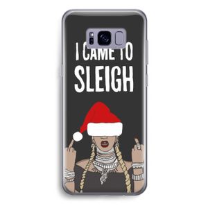 Came To Sleigh: Samsung Galaxy S8 Plus Transparant Hoesje