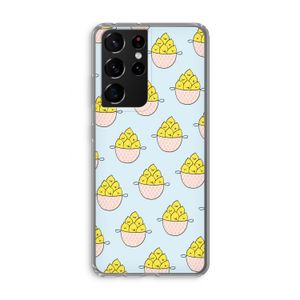 Citroenen: Samsung Galaxy S21 Ultra Transparant Hoesje