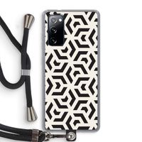 Crazy pattern: Samsung Galaxy S20 FE / S20 FE 5G Transparant Hoesje met koord