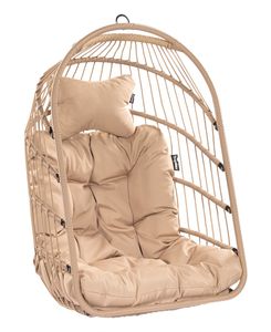 Hangstoel 1 Persoons Egg Taupe - Bruin - 160 kg - Tropilex