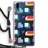 8-bit N°7: Huawei P20 Transparant Hoesje met koord