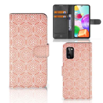 Samsung Galaxy A41 | Telefoon Hoesje | Pattern Orange