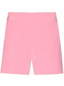 Valentino Garavani short à taille haute - Rose
