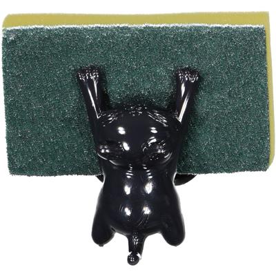 Sponshouder met spons - Zwart