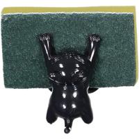 Sponshouder met spons - Zwart