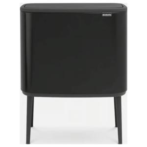 brabantia Bo Touch Bin 31 60 67 Afvalbak 33 l Staal (l x b x h) 312 x 540 x 680 mm Zwart 1 stuk(s)