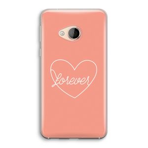 Forever heart: HTC U Play Transparant Hoesje