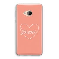 Forever heart: HTC U Play Transparant Hoesje