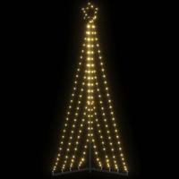 VidaXL Led-kerstboom 339 leds warm wit 182 cm