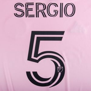 Sergio 5 (Officiële Inter Miami Bedrukking 2023-2024)