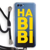 Habibi Majorelle : Honor 10 Transparant Hoesje met koord
