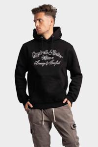 Quotrell Atelier Milano Chain Hoodie Heren Zwart - Maat XS - Kleur: WitZwart | Soccerfanshop