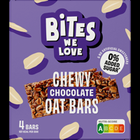 BitesWeLove Bwl Chewy Oat Bar Chocolate 4 stuks bij Jumbo