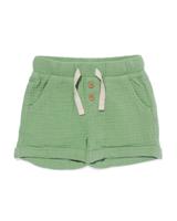 HEMA Baby Korte Broek Mousseline Groen (groen) - thumbnail