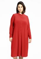 Yoek Blouse midi | Rood | Maat 46/48