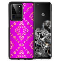 Hoesje TPU Samsung Galaxy S20 Ultra Barok Roze