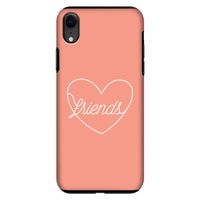 Friends heart: iPhone XR Tough Case