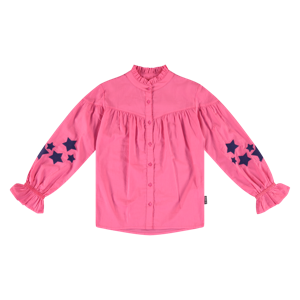 Vinrose Meisjes blouse - Roze carnation