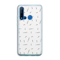 Hipster stripes: Huawei P20 Lite (2019) Transparant Hoesje