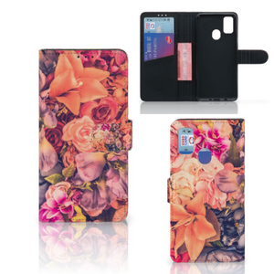 Samsung Galaxy M21 | M30s Hoesje Bosje Bloemen