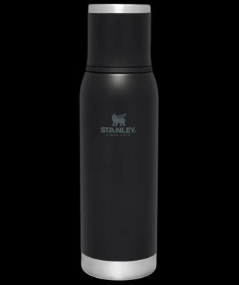 Stanley The Adventure To-Go Bottle 1.0L / 1.1 QT Thermosfles Black 1L Stanley The Adventure To-Go Bottle 1.0L / 1.1 QT Thermosfles Black 1L