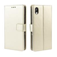 Retro Crazy Horse textuur horizontale Flip lederen case voor Huawei Honor 8S met houder & kaartsleuven & fotolijstjes (goud)