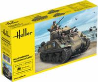 Heller 79894 M4A2 Sherman Division Leclerc" (deco.FR Bouwpakket Schaal 1:72"