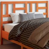 Hoofdbord 180 cm massief grenenhout wasbruin