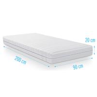 Matras pocketvering Pocketstar 300 90x200 dikte 21 cm