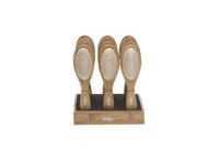 Bamboe haarborstel 24cm Pure