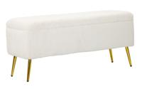 BANK MET OPBERGRUIMTE SOFFY CM 112X42X50