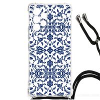 Samsung Galaxy A53 Case Flower Blue - thumbnail