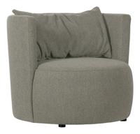 vtwonen Fauteuil 'Explore' Bouclé, kleur Grijs vtwonen Fauteuil 'Explore' Bouclé, kleur Grijs