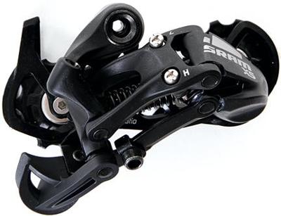 SRAM rear derail. "x5" 9-sp med.cage b