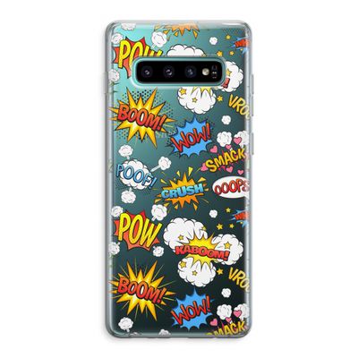 Pow Smack: Samsung Galaxy S10 Plus Transparant Hoesje