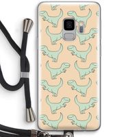 Dinos: Samsung Galaxy S9 Transparant Hoesje met koord