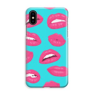 Bite my lip: iPhone XS Max Volledig Geprint Hoesje