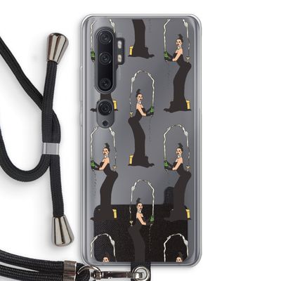 Pop Some Kim: Xiaomi Mi Note 10 Transparant Hoesje met koord