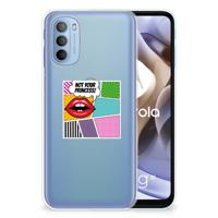 Motorola Moto G31 | G41 | Sillicone Back Cover | Popart Princess