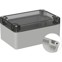 TRU COMPONENTS TC-9065456 Outdoorbehuizing Polycarbonaat Grijs-wit (RAL 7035) 1 stuk(s) - thumbnail