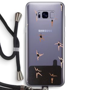 Dancing #1: Samsung Galaxy S8 Plus Transparant Hoesje met koord