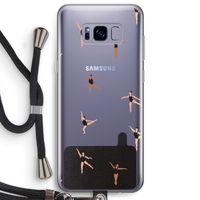 Dancing #1: Samsung Galaxy S8 Plus Transparant Hoesje met koord